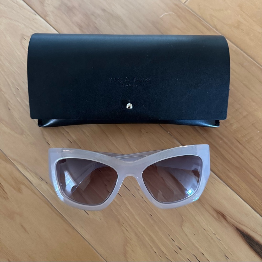 Rag & Bone Lavender Translucent Sunglasses